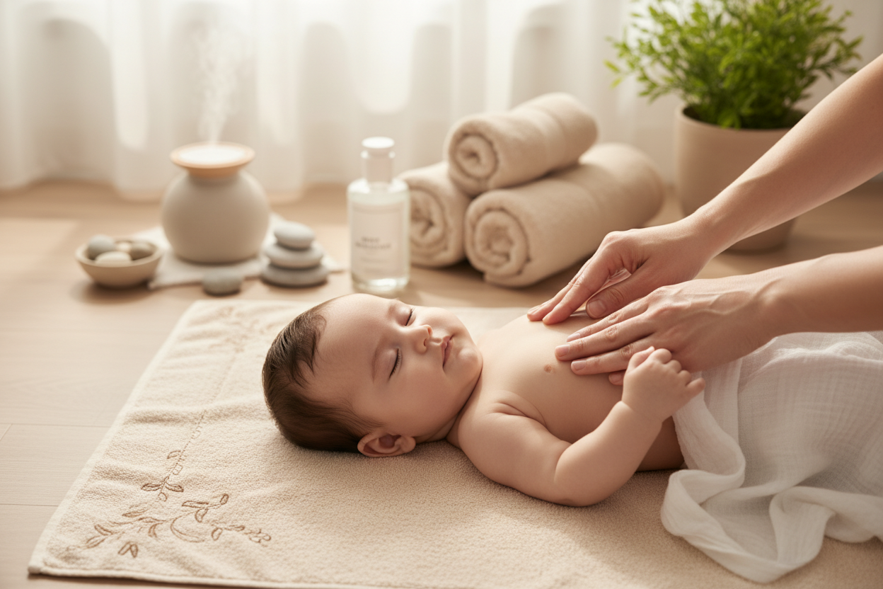 baby massage nurturing foundation