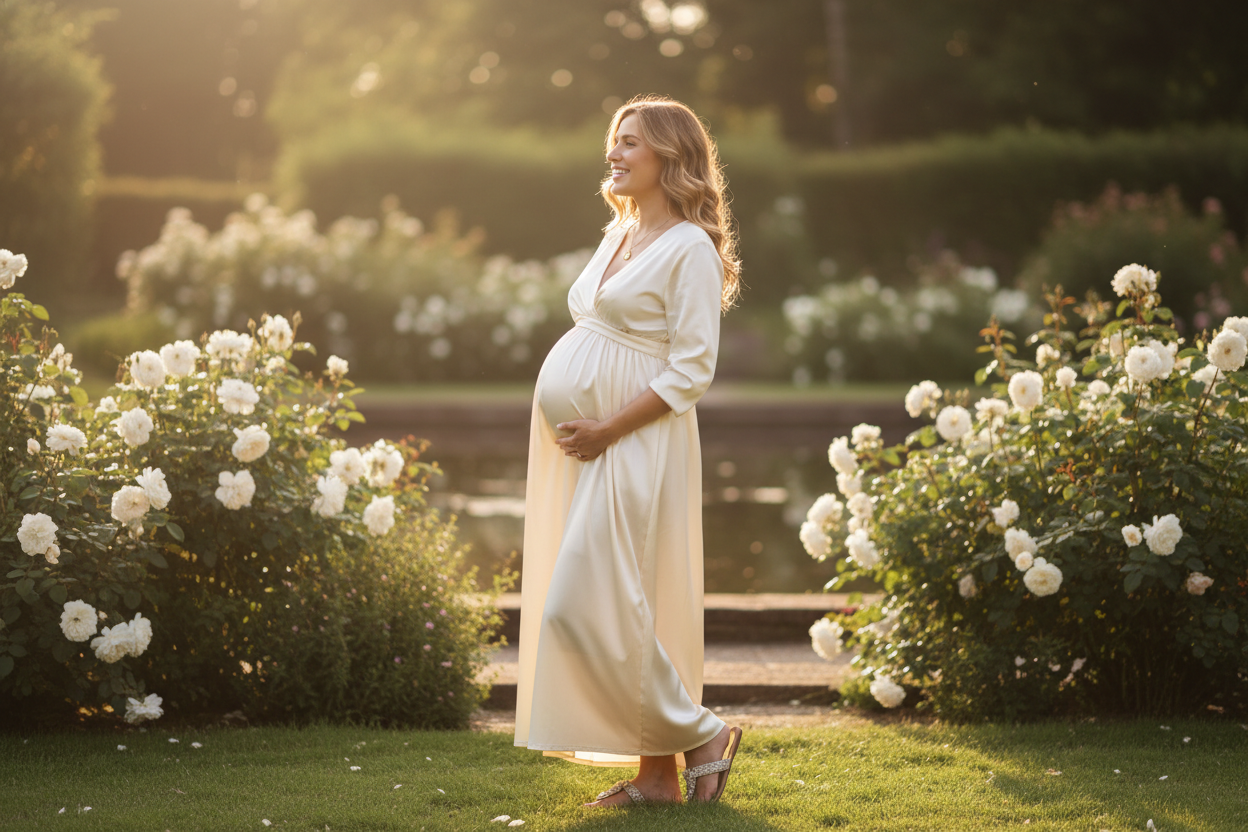 pregnant woman 6 months